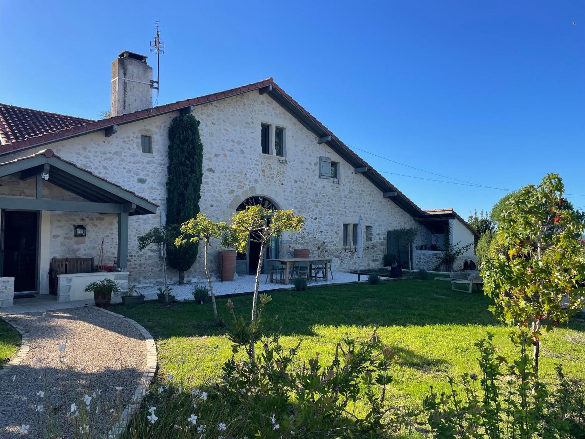 La Bastide De Guiche Entre Ocean Et Montagnes Appartement Buitenkant foto